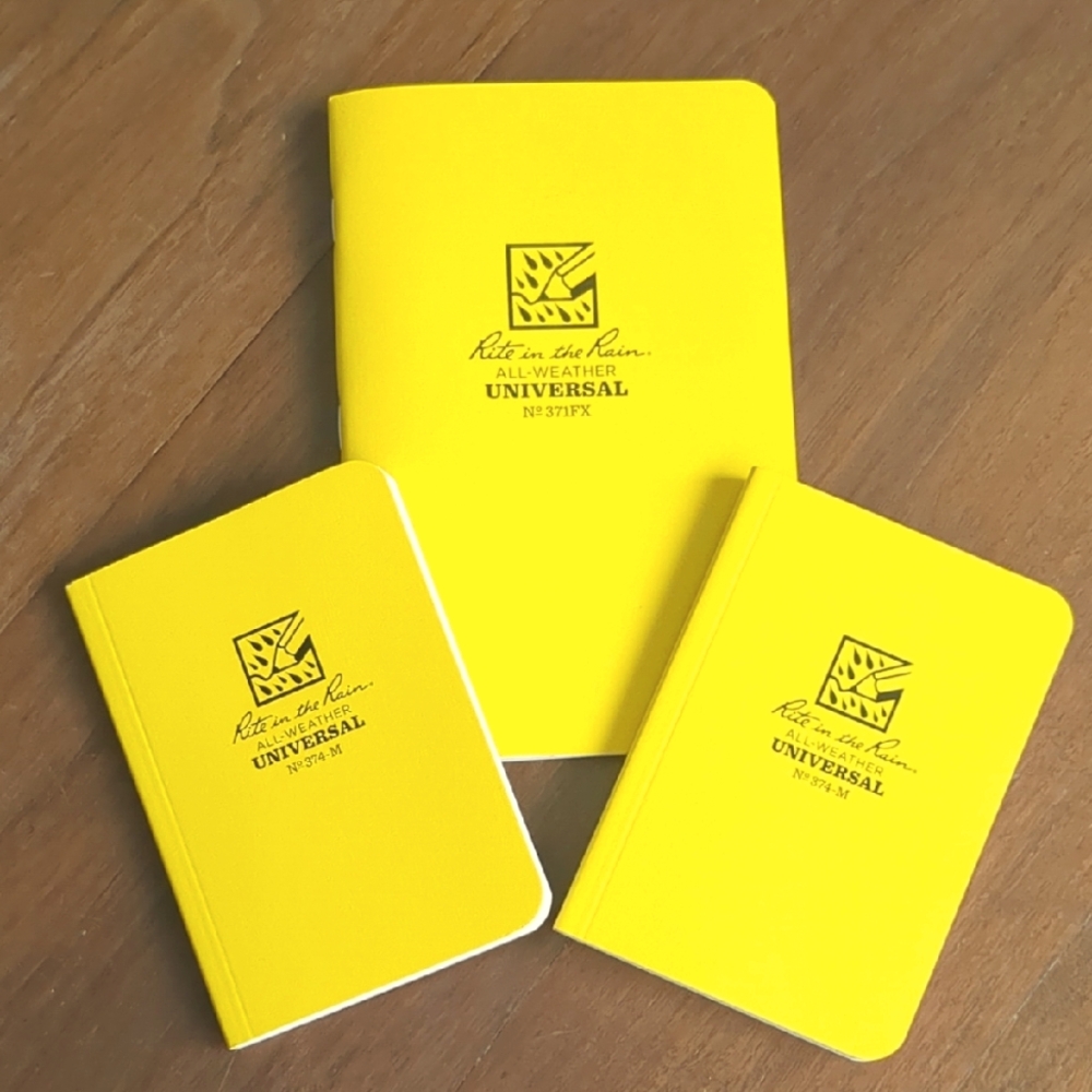 Rite in the Rain Yellow Notebooks Set